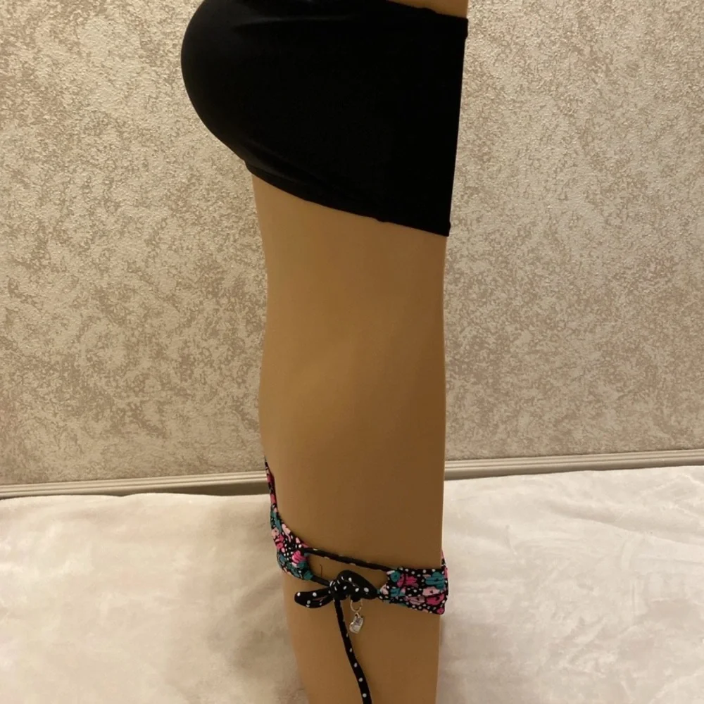 SHEIN Black and Floral Bikini Set